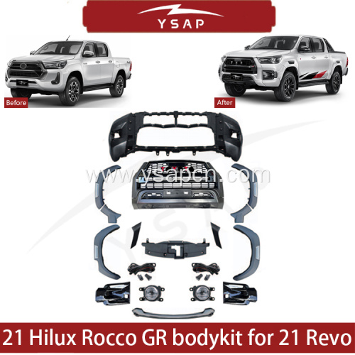 2021 Hilux Rocco GR bodykit for 2021 Revo